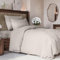 Housse de Couette 240x220 cm Gris Clair avec 2 Taies d’Oreiller 65x65 - Parure de Lit 3 Pièces en Microfibre Douce - Fermeture Éclair et Attaches Intérieures - Anti-Froissement - Certifié Oeko-TEX