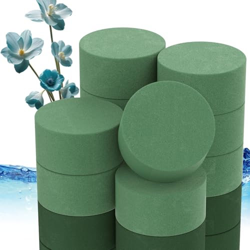 XRXYMQ Steckschaum 10 Stück 8 x 4 cm,Blumensteckschaum，Steckmoos，Steckschwamm，Blumenschaum，Steckmasse für kunstblumen，Schaum Blumenarrangement bevorzugt für Hochzeit und Familie