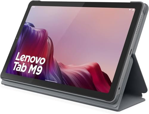 Lenovo Tab M9-2023 - Tableta - Batería de larga duración - HD de 9 pulgadas - Cámara frontal de 2 MP y trasera de 8 MP - Memoria de 4 GB - Almacenamiento de 64 GB - Android 12 o posterior - Funda tipo