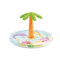 Intex Aufblasbarer Kinderpool mit Palmenspray, Ø 173 x 104 cm, mit Wasserspritzer, Schlauchanschluss, Fassungsvermögen 166 l, tropisches Design, Robustes Vinyl, für Kinder ab 2 Jahren (56433)