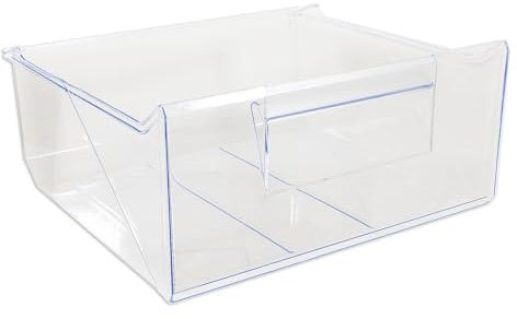 SPARES2GO Lower Drawer for Smeg UKC3170P UKC3170P1 Fridge Freezer 2nd from Bottom Container Box