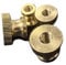 Brass Step Thumb Nut Knurled Hand Copper Tighten Nut M3 M4 M5 M6 m8 brass 5pcs(M3)