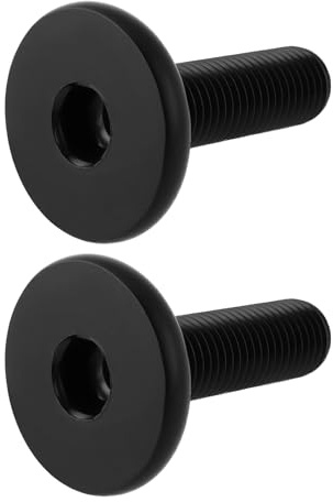 EMSea 2pcs 8 Spline Spindle Screws Compatible with BMX 19mm Bottom Bracket