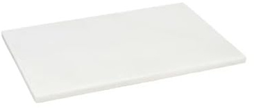 Marmorplatte – Dekoplatte als Unterlage, Ablage- Wohnaccessoire-Schneidebrett, Untersetzer (Weiß, 30x20 cm)