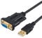 USB to Serial Cable 1M, USB to RS232 Female DB9 9-pin DCE Converter Cord Gold Plated with PL2303 Chipset for Connecting Cisco Switches, Cashier Register, Modem, Scanner, Digital Cameras, CNC, Printer