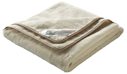 Decke Merino, 100% Naturhaar - Ganzjahresdecke - aus Schurwolle, extra weich