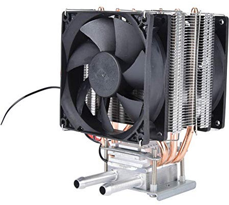 Sistema di raffreddamento ad acqua, dispositivo di raffreddamento a semiconduttore refrigerante termoelettrico Peltier 12V fai da te con ventola, Computer desktop