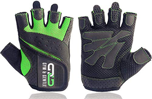 Gym & Gentle Guanti da fitness da donna – Protezione per le donne durante sport/sport di forza/biciclette/bodybuilding/allenamento con manubri/palestra (S, M, L)