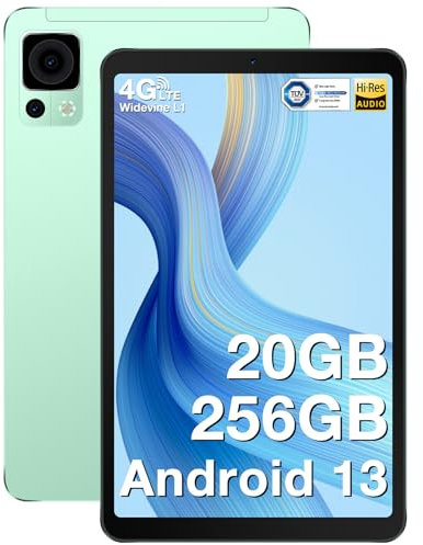DOOGEE T20 Mini Pro 8,4 Zoll, Android Tablet, 20 GB + 256 GB (1 TB TF), 5060 mAh Akku, 1200 * 1920 FHD, 13 MP + 5 MP Kamera, Dual-SIM, 4G LTE + 5G WiFi, GPS, Widevine L1