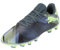 PUMA Boy's Unisex Kids Future 7 Play FG/AG JR Soccer Shoe, Gray Skies-Elektro Purple-Fizzy Apple White, 11 UK Child