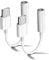 Avigers USB C to 3.5mm Headphone Jack Adapter (2 Packs), Type C to Headphone Adapter, Aux Digital Audio Earphone Adaptor for iPhone 16/15,Samsung Galaxy S23/22 Ultra Note 20,Huawei,ipad Pro and More