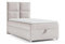 Best For Home Trinity K2 Boxspringbett Single Mit Matratze, Topper und Bettkasten | 90x200 Einzelbett | Polsterbett - Bonellfederkern - Lieferung an die Bordsteinkante
