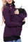 MZYZPPBD 3 en 1 Porte-Bébé Maternité Veste Multifonctionnel Hiver Femme Veste Rembourrée Kangourou Bébés Porteur Pullover Sweat-Shirt pour L'automne Et l'hiver Grossesse Manteau De Bébé,I,M