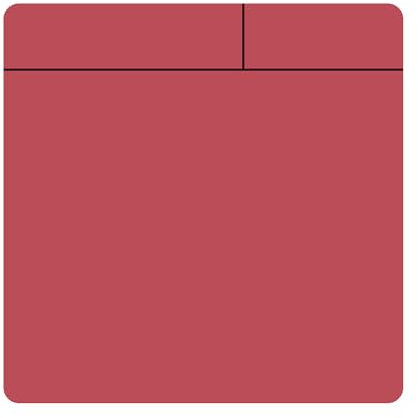 kaiserkraft | Haftnotizen | magnetisch | LxB 75 x 75 mm | VE 10 Stk | rot