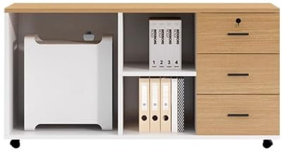 Aktenschrank Büro-Aktenschrank unter dem Schreibtisch, Schreibtisch-Aufbewahrungsschrank, Aufbewahrungs-Seitenschrank, Schubladenschrank mit Schloss, Seitenschrank, kurzer Schrank, Aufbewahrungsschran