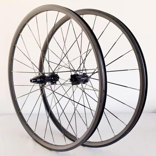 26 Zoll, 27,5 Zoll, 29 Zoll, Mountainbike-Radsatz mit Steckachse, Vorder- und Hinterräder, Scheibenbremse, Kugellagernabe, XD, 12-Gang-Aluminiumfelgen, flache Speichen, 24H (schwarz, 27,5 Zoll)