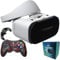 CXCZFG VR Brille, 3D Virtual Reality-Brille Mit HD 100° FOV, 3D Virtual Reality Headset Für Handy, Komfortables VR-Glasses Für iPhones, Samsung Und Android-Smartphones (4.7-7.1 Zoll)(V8)
