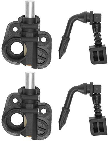 Oil Pump Assembly Replacement Durable Chainsaw Tool Parts Fit for Partner 350 351 352 370 371 390 ABS Material 2 Set