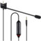 YAOGUI Versatile Headphones Cable With Boom Omnidirectional Microphone For QC45 Headset Replacement Cord 150cm/59.06in Microphone Cable