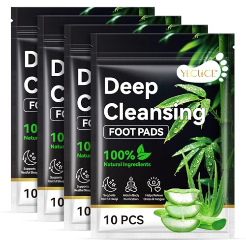 Detox Foot Patches 40PCS, Natural Deep Cleansing Foot Pads