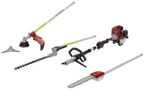 Cobra MT250C 4-in-1 Multi Tool System Strimmer Hedge Trimmer Pruner Brushcutter