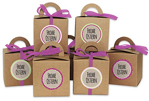 DIY Osterhasen Kisten - Kraftpapier Geschenkboxen zu Ostern - Geschenkverpackung zum Befüllen - für Kinder und Erwachsene