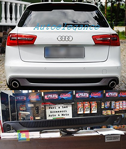 ProTuning Heckspoiler für Audi A6 C7 4G 2011-2014, Schwarz, Glosslack