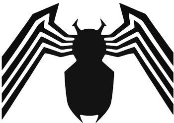 myrockshirt Venom ca.15cm Aufkleber Autoaufkleber Sticker Wandtattoo Decal UV& Waschanlagenfest Profi Qualität Decal