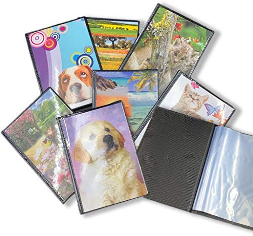 Lotto 12 album per 432 foto 10x15 (1 album = 36 foto) set di 12 pezzi con copertina morbida vari colori e fantasie assortite