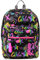 Seven Zaino New Fit, Rosa e Nero, Fantasy Black, Doppio Scomparto, Scuola e Viaggio, Ragazze e Bambine