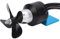 Dilwe RC Boat Motor Set, mit Propeller, Professional Unterwasserstrahlruder, 350KV, 24V, 30 m unter Wasser, Wasserdichter, für alle RC Boat, wie RC-Fischerboot usw.(CW)