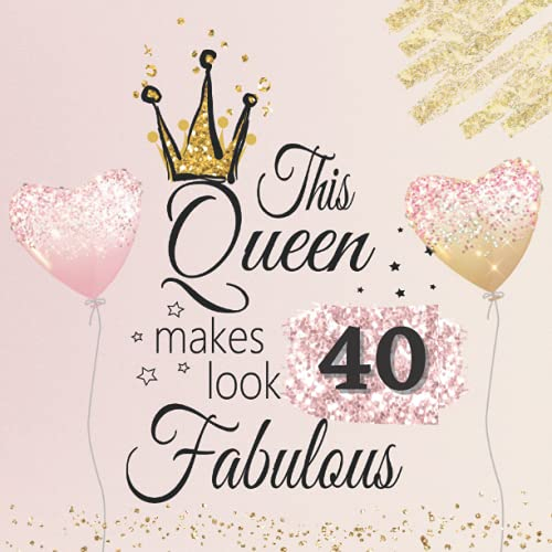 40. Geburtstag Frauen Gästebuch - Happy Birthday 40 Frau: Gästebuch zum 30. Geburtstag. Geburtstagsgeschenk für Frauen. Buch für Glückwünsche und Fotos der Gäste. Erinnerungsbuch zum ausfüllen.