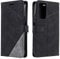 Vankii Cover per Huawei P Smart 2021, Flip Caso Libro Premium Portafoglio Custodia in Pelle PU Magnetica,Custodia Pelle Sintetica TPU Silicone Antiurto,Funzione Supporto Slot Schede (Nero)