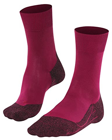 FALKE Damen Laufsocken RU4 Light Performance W SO Lyocell Funktionsmaterial antiblasen 1 Paar, Rot (Rose 8564), 35-36