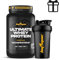 Pack BigMan Ultimate Whey Protein 1 kg + Shaker de REGALO PRO | Aumenta el crecimiento muscular | Entrenamientos intensos | Máxima asimilación (1 KILO, Chocolate)