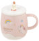 lachineuse - Taza de unicornio, color rosa. Capacidad: ml, con tapa y cuchara