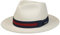 Stetson Fedora Panama Hut - Klassischer Schnitt - Sommerhut mit Garniturband - Handgefertigt in Ecuador - Unisex - Frühjahr/Sommer weiß S (54-55 cm)