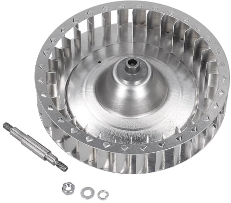 easyPART passend für Haier 49046072 Lüfterrad 0180800230 für Trockner | Ventilatorrad, Gebläserad, Metall, Kondenstrockner, Ablufttrockner, Wäschetrockner, Kompatibel mit Candy, Hoover, Rosieres