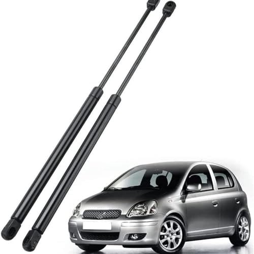 GJBHN 2 Stück Auto Kofferraum Gasfeder für Toyota Yaris Hatchback 1999-2003 2004 2005 Kofferraum Heckklappe Stoßdämpfer Dämpfer Lift Unterstützung Hydraulische Stange Zubehör