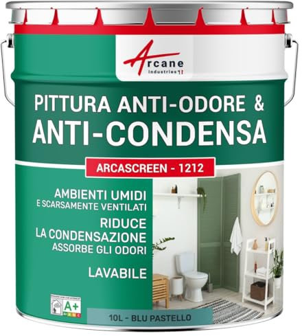 Peinture anti condensation, anti odeur, moisissure - 10 L Bleu Pastel - RAL 5024 - ARCANE INDUSTRIES