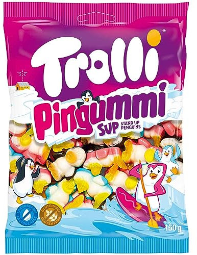 Pingummi - Bonbons gélifiés amusants et fruités qui apportent une touche ludique à vos pauses gourmandes, idéals pour les petits et grands - Compatible avec Trolli - 150g