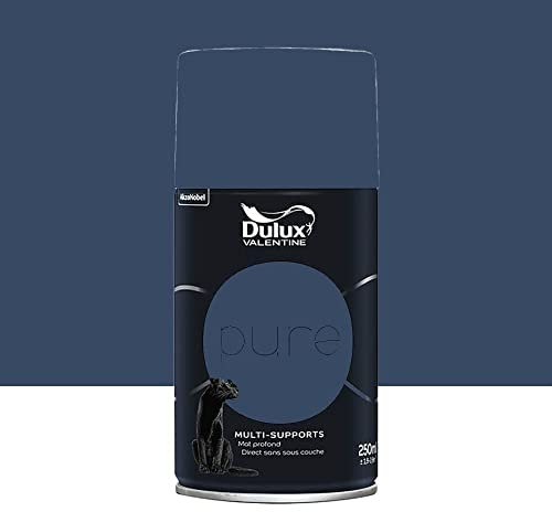 Dulux Valentine Bombe de Peinture murs & boiseries Pure Bleu 0,25 L