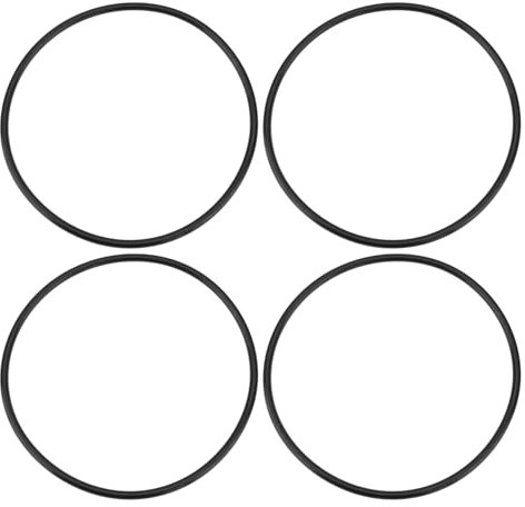 The Lord of the Tools 4 Stück O-Ring Ersatz 150 x 140 x 5 mm NBR Unterlegscheibe ORBX2 kompatibel mit iSpring WGB22B WGB32B Serie auslaufsichere Dichtungen Hauswasserfilter