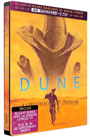 DUNE - COMBO UHD 4K + 2 BD - STEELBOOK - EDITION LIMITEE