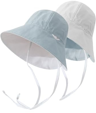 YAMEE Sombrero de Pescador para Mujer Verano Reversible con Agujero para Cola de Caballo,Gorro de Pesca para Mujer Impermeable,Secado Rápido,Protección UV, Plegable Ligero,para Playa,Viajes,Pescar