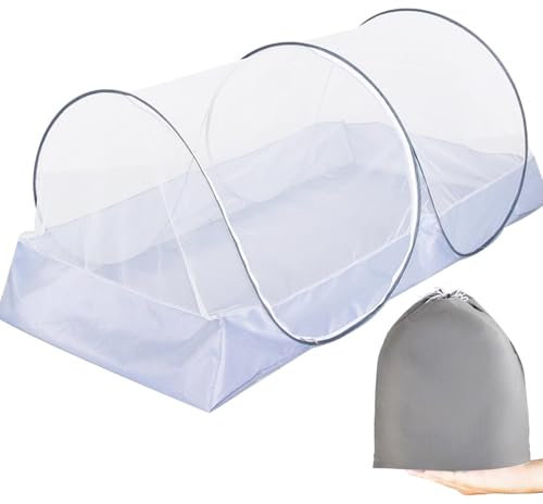 STFALI Moskitonetz Bett 200 * 100 * 73cm, Pop Up Moskitonetz, Bettzelt, Faltbares Bettzelt für Kinder, Büro, Outdoor-Camping, Leicht zu Verstauen und zu Tragen