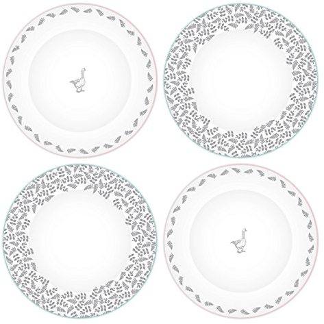 Mary Berry Collection Set of 4 Cake Plates – Fine China Tableware For Tea Party
