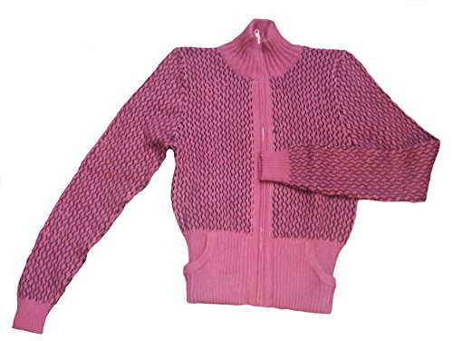 Alpacaandmore - Cardigan - ragazza fucsia 164 cm