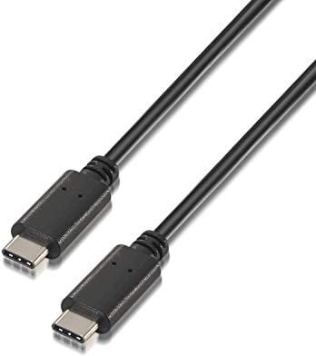 Aisens Cable Usb 2.0 3A Tipo Usb-C/M-Usb-C/M Negro 0.5M