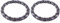 cyclingcolors 2 x Kugellager, Lenkung, 1 Zoll, Headset, 16 Kugeln, 3,97 mm, Fahrrad, Mountainbike, Stadt, Vintage, BMX